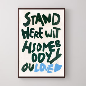Stand Here - Green
