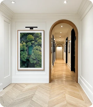 Hallway Arch Landscape Painting